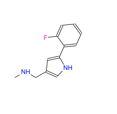 1-（5-（2-氟苯基）-1H-吡咯-3-基）-N-甲基甲胺