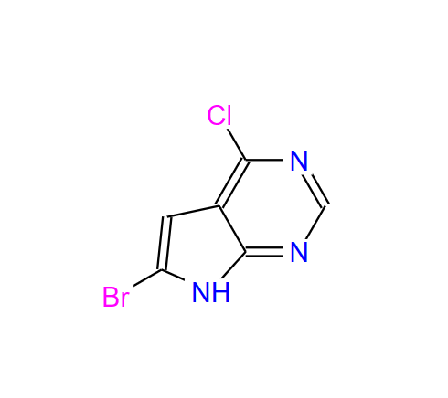 6-溴-4-氯-7H-吡咯并[2,3-d]嘧啶