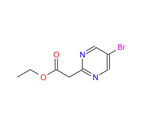 2-(5-溴嘧啶)-乙酸乙酯