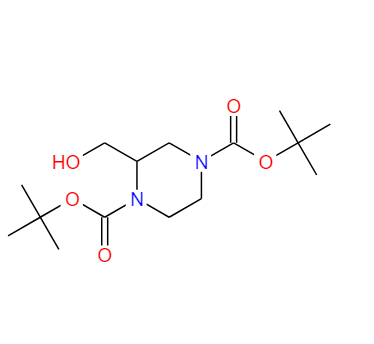 2-(羟甲基)-1,4-哌嗪二羧酸二叔丁酯 143540-05-0