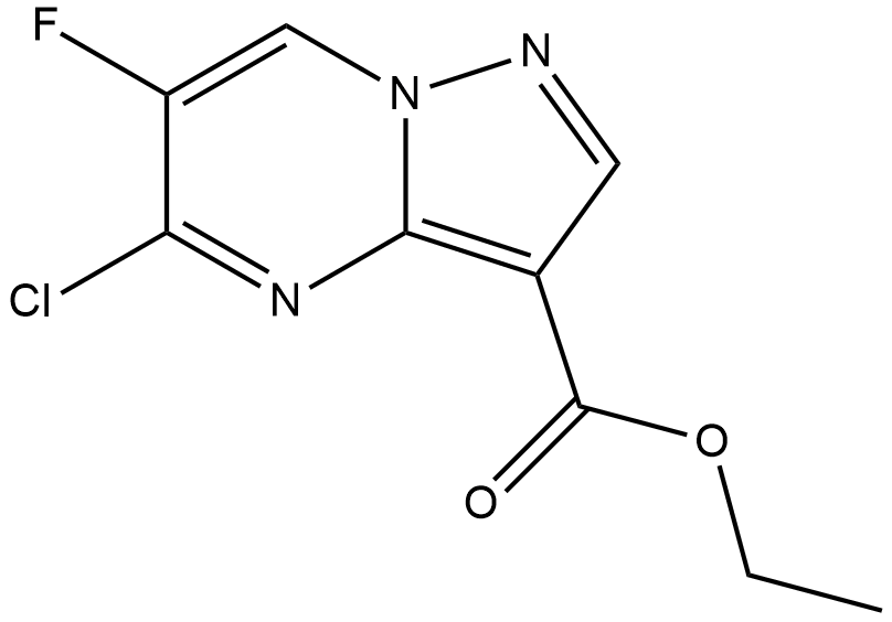 5-氯-6-氟吡唑[1,5-a]嘧啶-3-羧酸乙酯 | 2359650-50-1