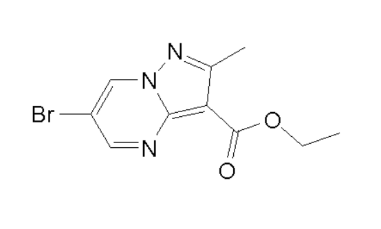 6-溴-2-甲基吡唑并[1,5-a]嘧啶-3-甲酸乙酯