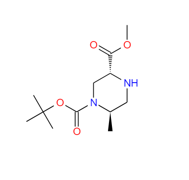 (3R,6R)-1-叔丁基 3-甲基-6-甲基哌嗪-1,3-二甲酸酯 2349395-78-2