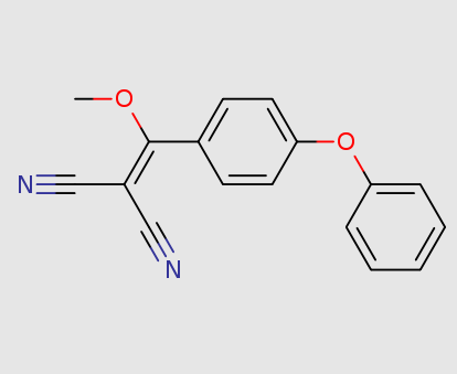 2-[(甲氧基)(4-苯氧基苯基)亚甲基]丙二腈,330792-69-3