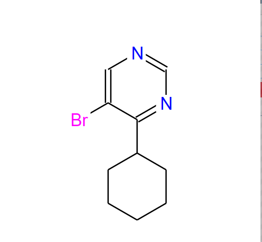 5-溴-4-环己基嘧啶