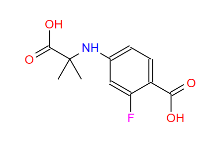 4-[(1-羧基-1-甲基乙基)氨基]-2-氟苯甲酸