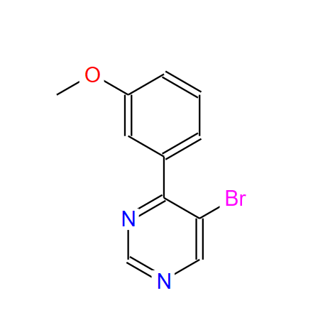 	5-溴-4-(3-甲氧基苯基)嘧啶