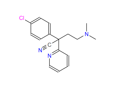 2-(4-氯苯基)-4-(二甲氨基)-2-吡啶丁腈