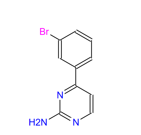 	2-氨基-4-(3-溴苯)嘧啶