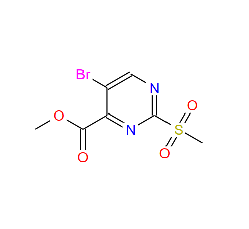 2-甲砜基-5-溴-4-嘧啶甲酸甲酯