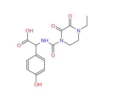 D-(-)-4-乙基-2,3-二氧-1-哌嗪酰胺基对羟基苯乙酸 79868-75-0