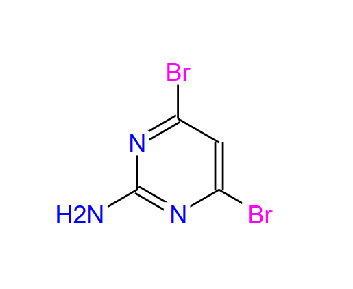 2-氨基-4,6-二溴嘧啶