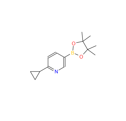 6-环丙基吡啶-3-硼酸频那醇酯；893567-09-4