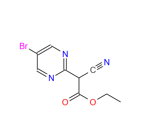 2-氰基-2-(5-溴嘧啶-2)乙酸乙酯