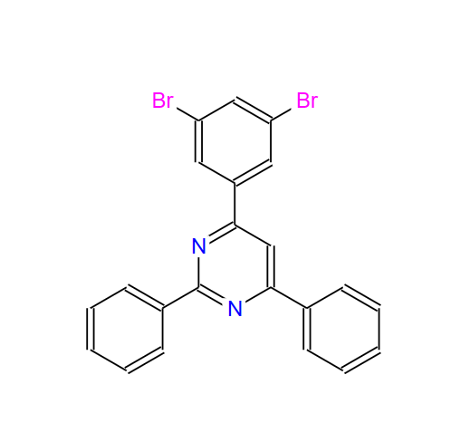 4-(3,5-二溴苯基)-2,6-二苯基嘧啶