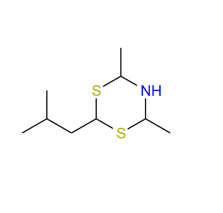 2-异丁基-4,6-二甲基二氢-l,3,5-二噻嗪