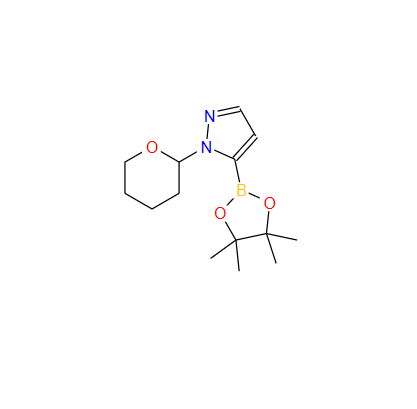 1-(2-四氢吡喃基)-1H-吡唑-5-硼酸频哪酯；903550-26-5