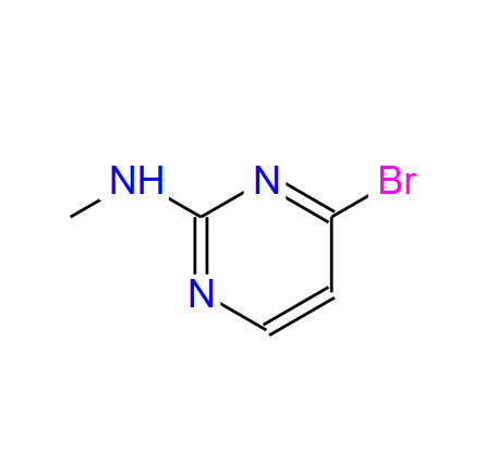 2-甲氨基-4-溴嘧啶