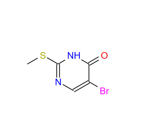 5-溴-2-(甲硫基)-4(1氢)-嘧啶酮