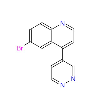 6-溴-4-(吡嗪-4-基)喹啉