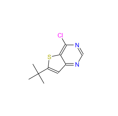 6-叔丁基-4-氯噻酚[3,2-D]嘧啶