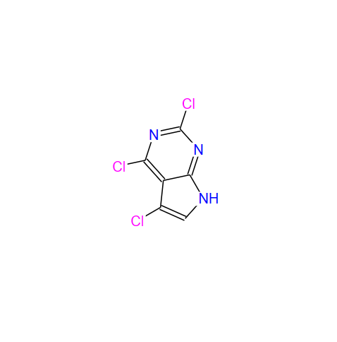 2,4,5-三氯-7H-吡咯[2,3-D]嘧啶 1053228-28-6