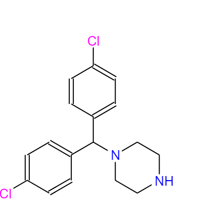 1-(4,4\\\'-二氯二苯甲基)哌嗪 27469-61-0