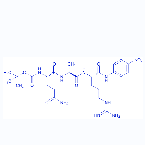 标记肽Boc-QAR-对硝基苯胺/1926163-47-4/Boc-QAR-pNA