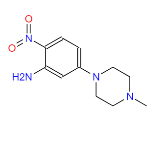 5-(4-甲基哌嗪)-2-硝基苯胺 23491-48-7