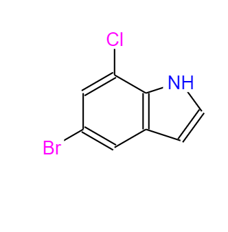 5-溴-7-氯-1H-吲哚