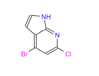 4-溴-6-氯-1H-吡咯并[2,3-b]吡啶