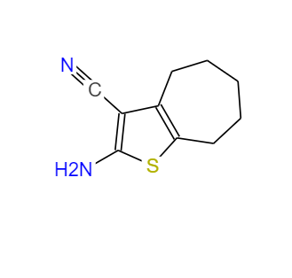 2-氨基-5,6,7,8-四氢-4H-环庚[b]噻吩-3-腈