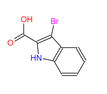 3-溴吲哚-2-甲酸 28737-33-9