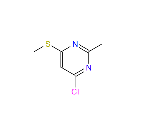 2-甲基-4-甲巯基-6-氯嘧啶