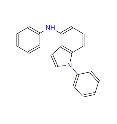 N,1-二苯基-1H-吲哚-4-胺 924900-76-5