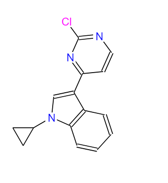 3-(2-氯嘧啶-4-基)-1-环丙基-1H-吲哚 1899922-76-9