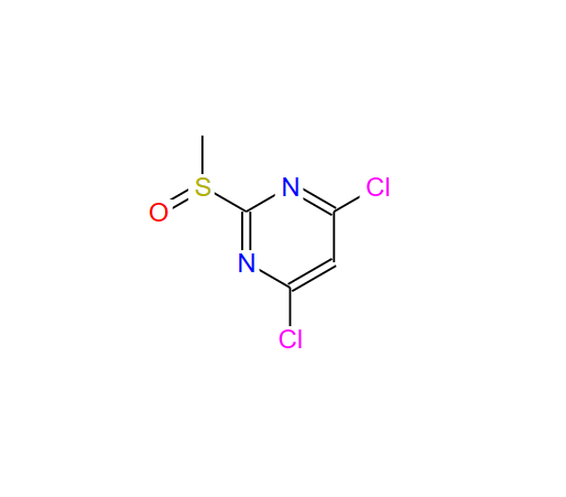 4,6-二氯-2-(甲亚磺酰基)嘧啶 1289386-11-3