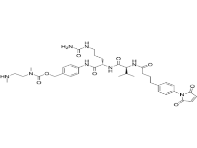 Mal-Phe-C4-Val-Cit-PAB-DMEA