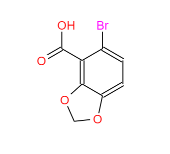 5-溴苯并[1,3]二氧杂环戊烯-4-羧酸