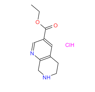 乙基5,6,7,8-四氢-1,7-萘啶-3-甲酸基酯盐酸