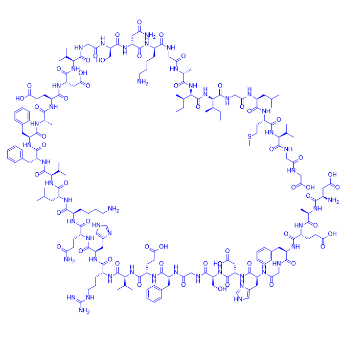 鼠源β淀粉样蛋白1-38/186359-66-0/β-Amyloid (1-38),mouse