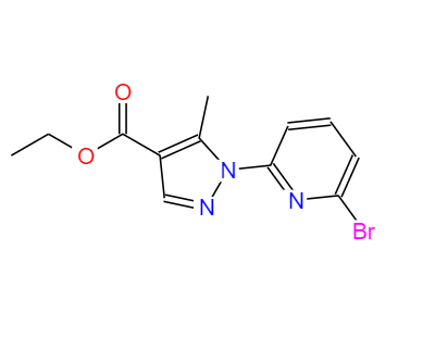 1-(6-溴吡啶-2-基)-5-甲基-1H-吡唑-4-羧酸乙酯
