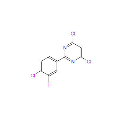 4,6-二氯-2-(4-氯-3-氟苯)嘧啶；1190735-18-2