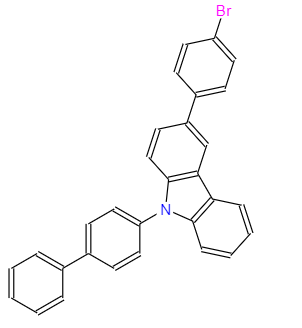 9-(1,1-联苯基)-4-基-3-(4-溴苯基)咔唑
