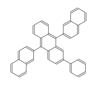 2-苯基-9,10-二（萘基）蒽