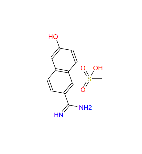 6-脒-2-萘酚 甲基磺酸 82957-06-0