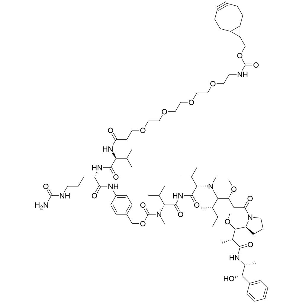 endo-BCN-PEG4-Val-Cit-PAB-MMAE