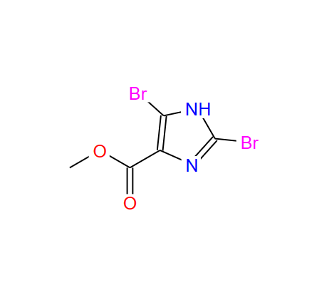 2,5-二溴-1H-咪唑-4-甲酸甲酯