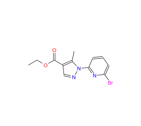 1-(6-溴吡啶-2-基)-5-甲基-1H-吡唑-4-羧酸乙酯 1536648-98-2