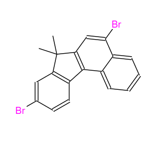 5,9-二溴-7,7-二甲基-7H-苯并[c]芴
